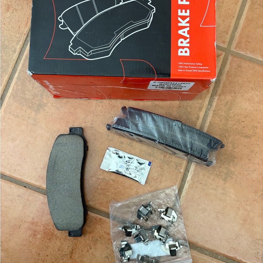 Brake Components - 3 Pads